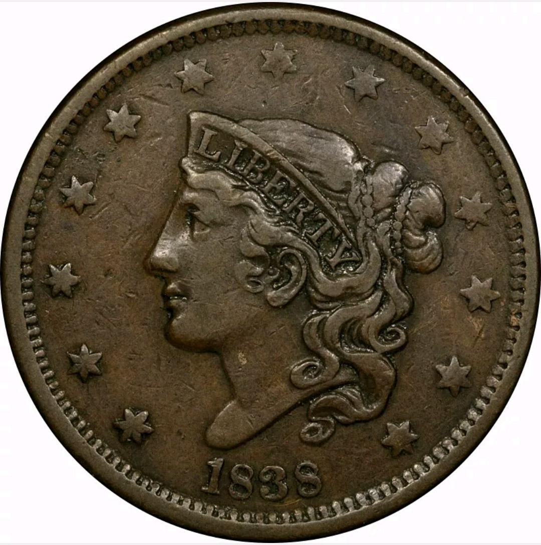 1838-1c-Coronet-Head-Large-Cent-#3
